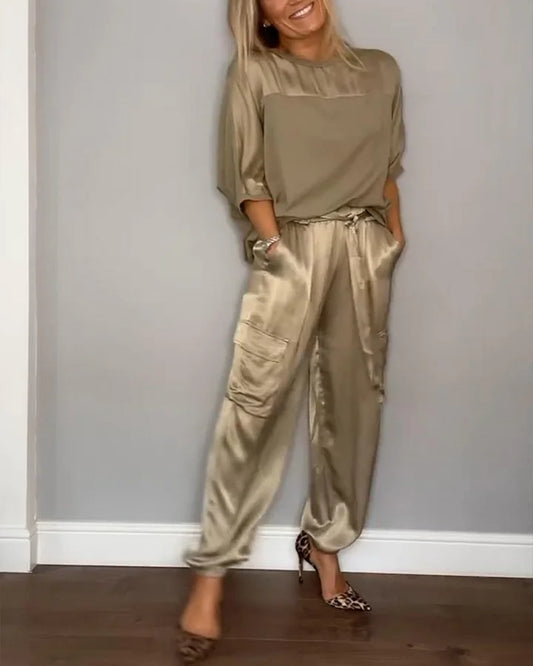 Ensemble Satin Luxe 2 Pièces